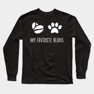 Toe Beans and Coffee Beans Long Sleeve T-Shirt